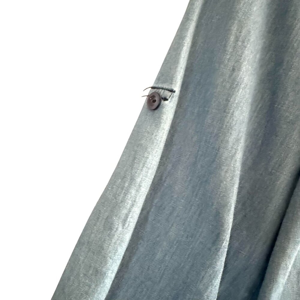 NWT My Still Life Hooded Denim Full Zip Jacket Women's Large Light Wash Blue - Picture 8 of 10